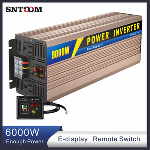 Inversor de potência de 6000 watts 12 volts a 110 volts AC