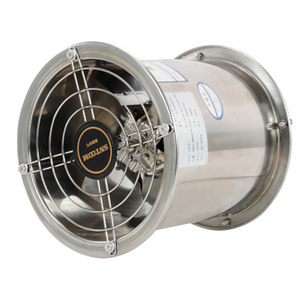 Ventilador axial direto de fábrica com o motor de cobre, aço inoxidável, a aço inoxidável espessou a vibração