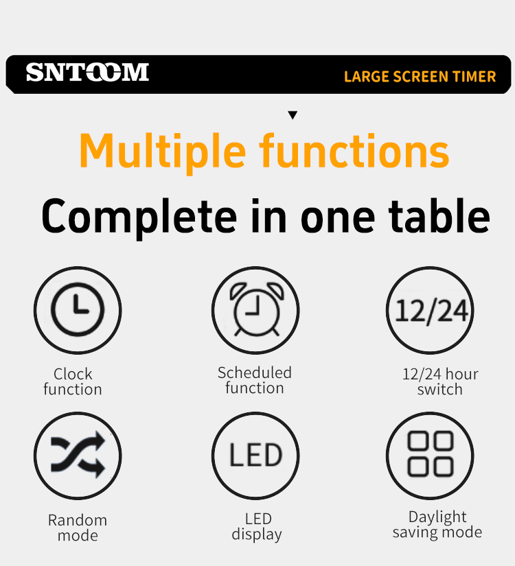 ST-839 Timer de tela grande2 