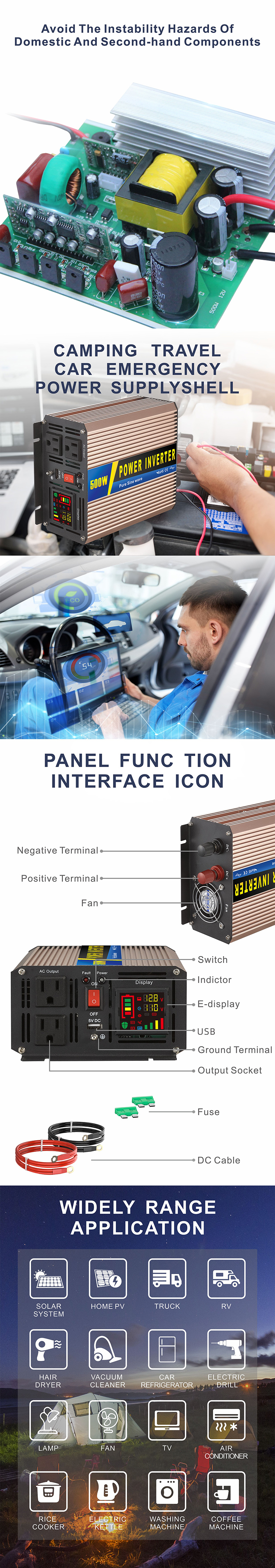 Off da grade inversor