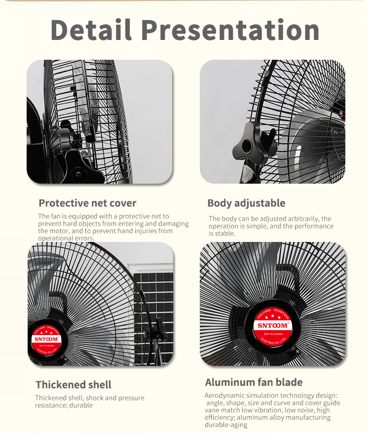 Ventilador de piso solar (5) 