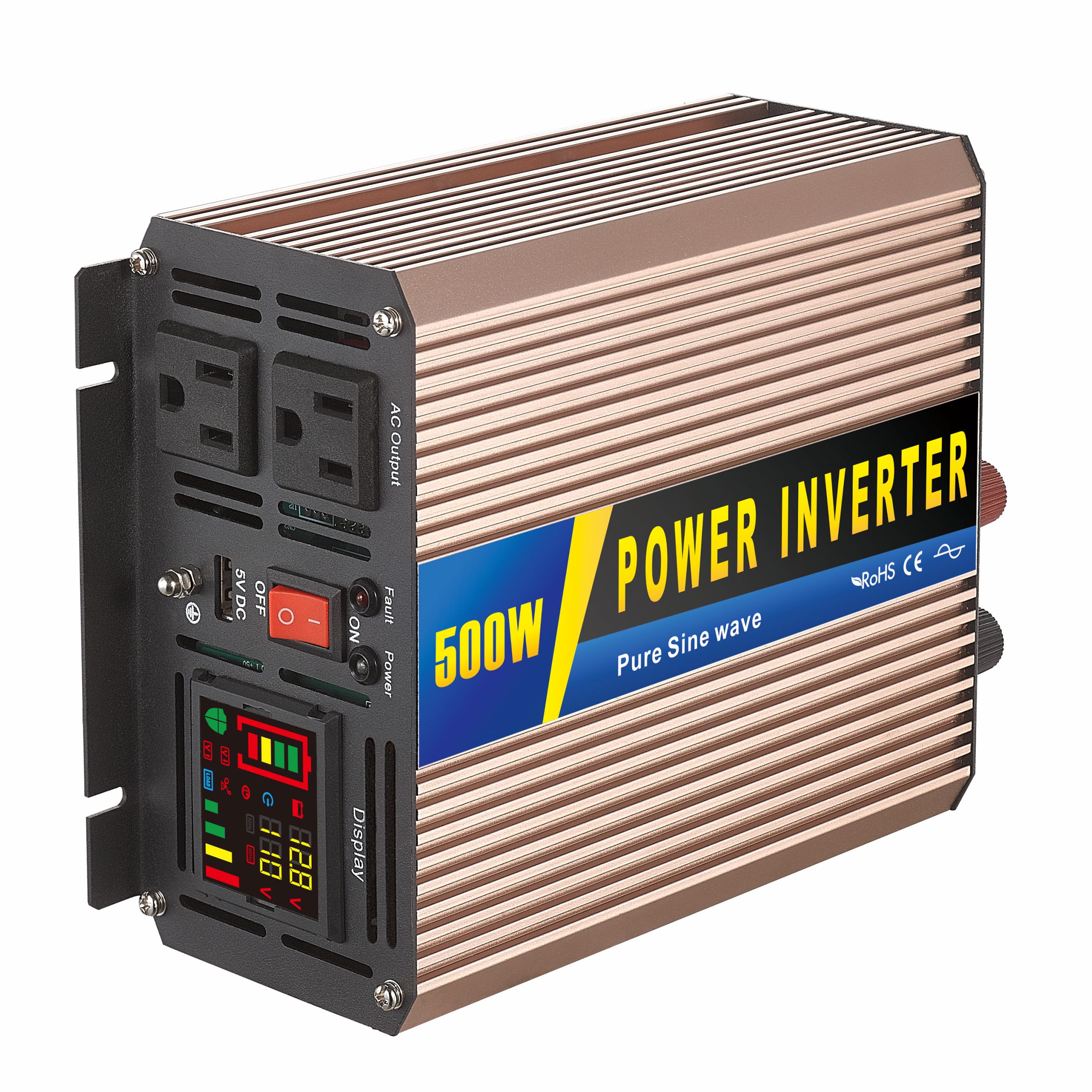 Inversor de potência de 800 watts 12 volts DC a 110 volts AC