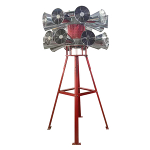 Alarme vertical de cabeça dupla com suporte grande de suporte