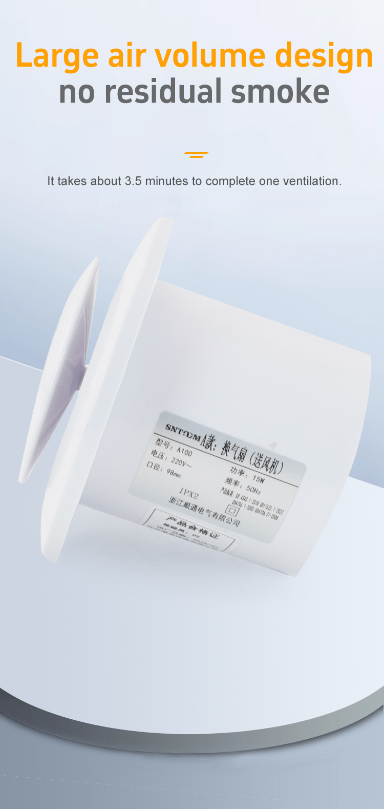 grande volume de ar design n&atilde;o 