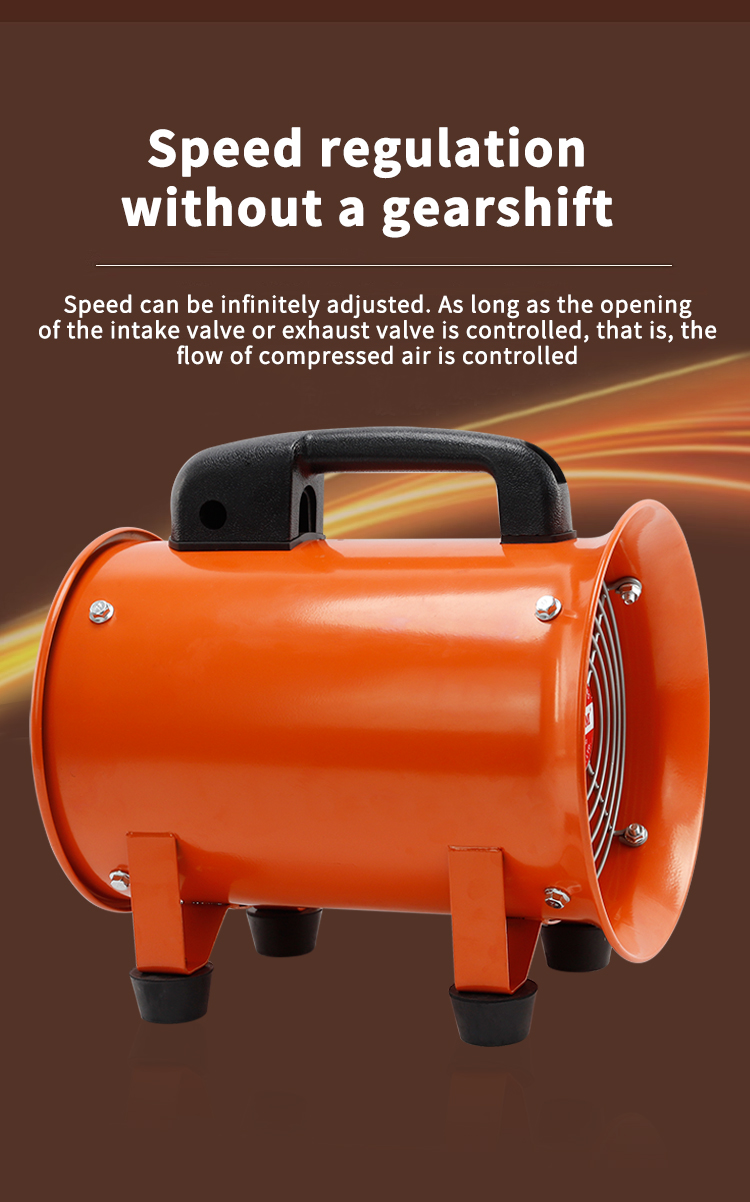 Btf-I-200 Explosion Ventilador de fluxo axial pneum&aacute;tico 