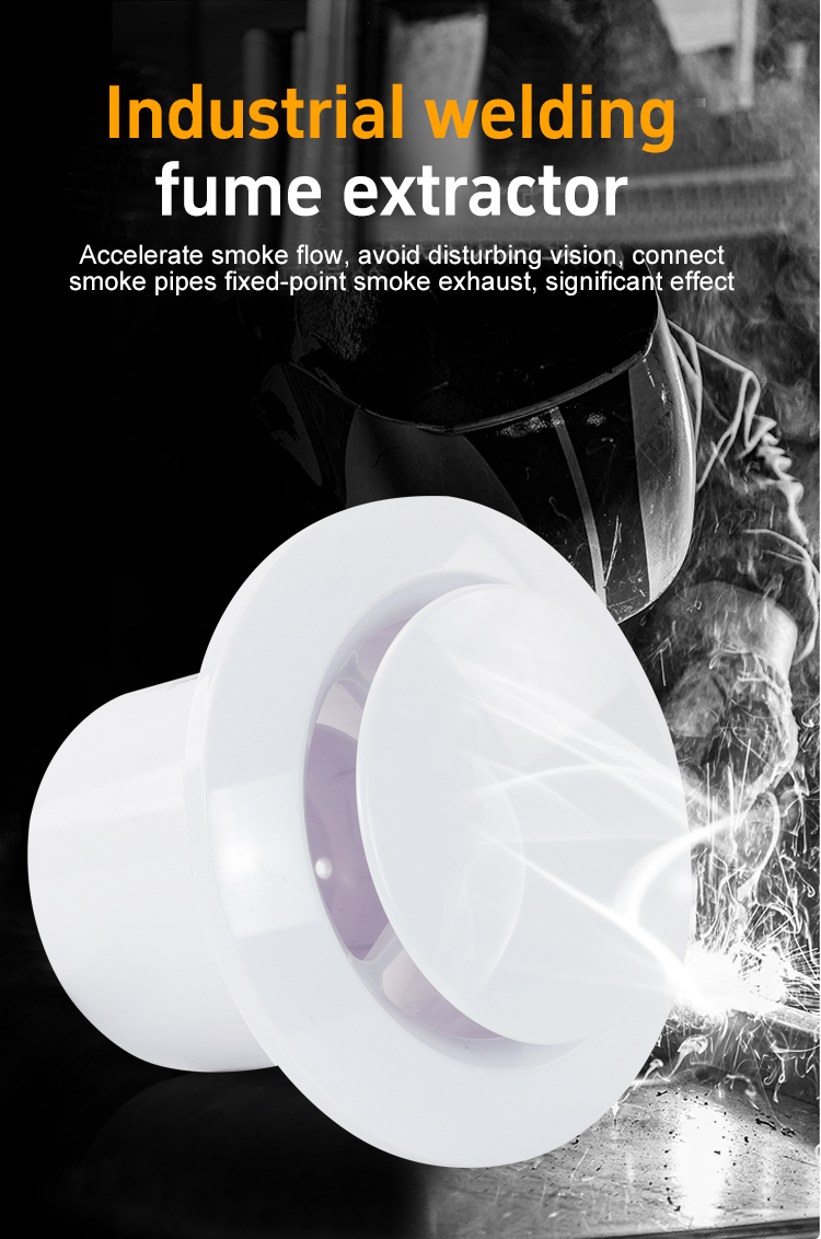 Extrator de soldagem industrial Fume 