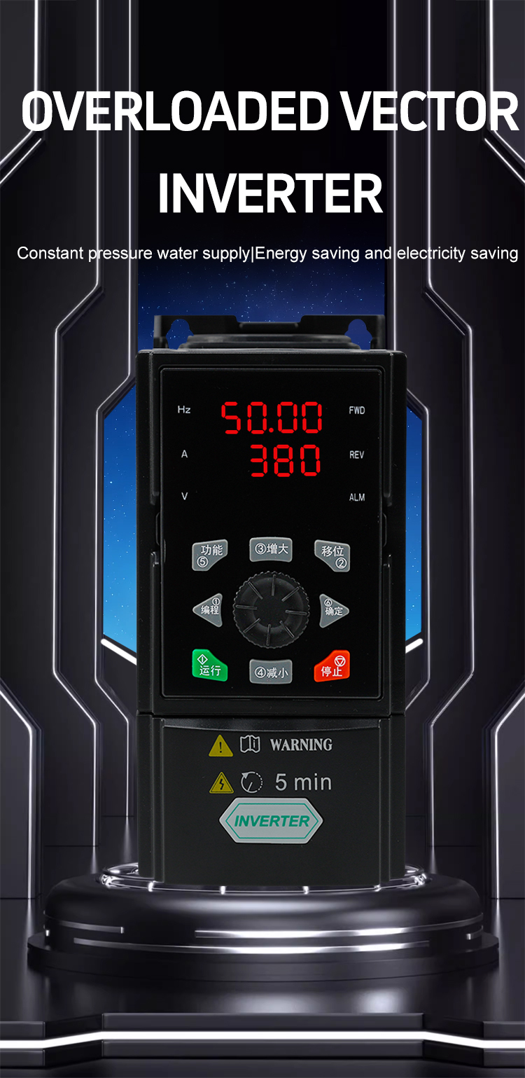 Inversor de vetor vergotado