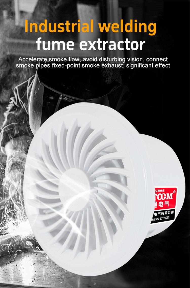 na parede exaustor de exaustor montado 